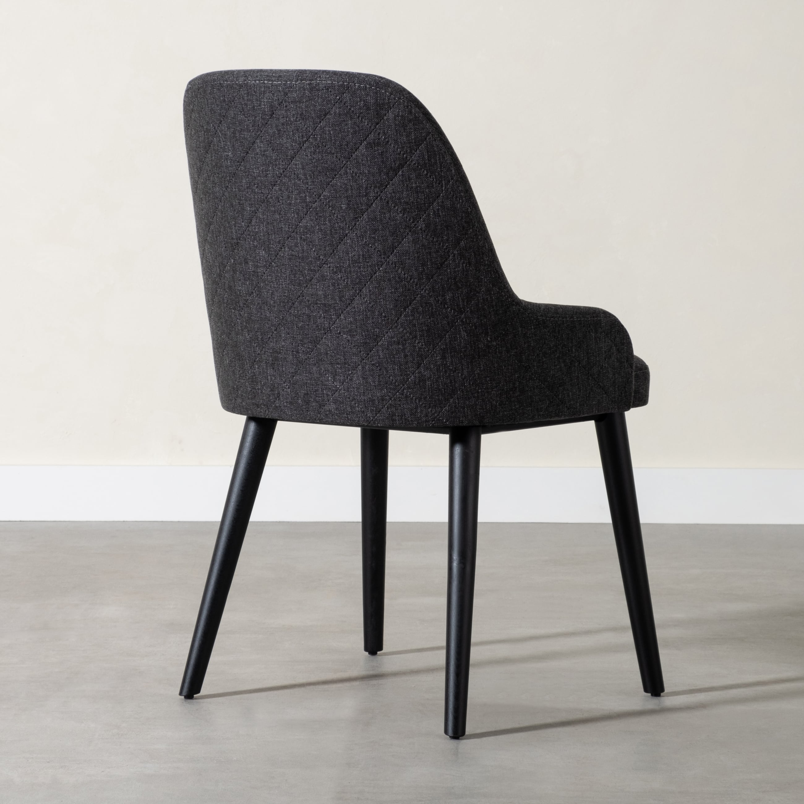 BROADWAY MASİF AHŞAP SANDALYE SİYAH