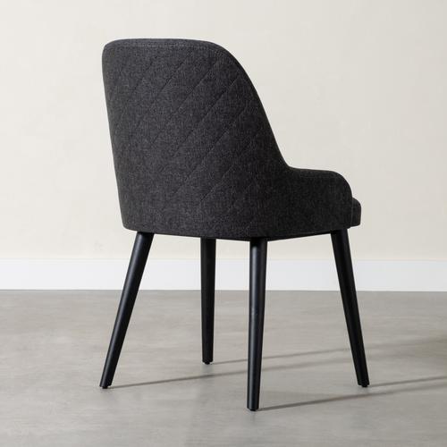  BROADWAY MASİF AHŞAP SANDALYE SİYAH