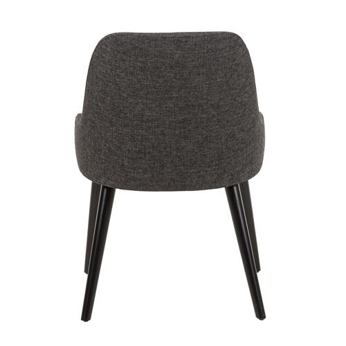 BROADWAY MASİF AHŞAP SANDALYE SİYAH