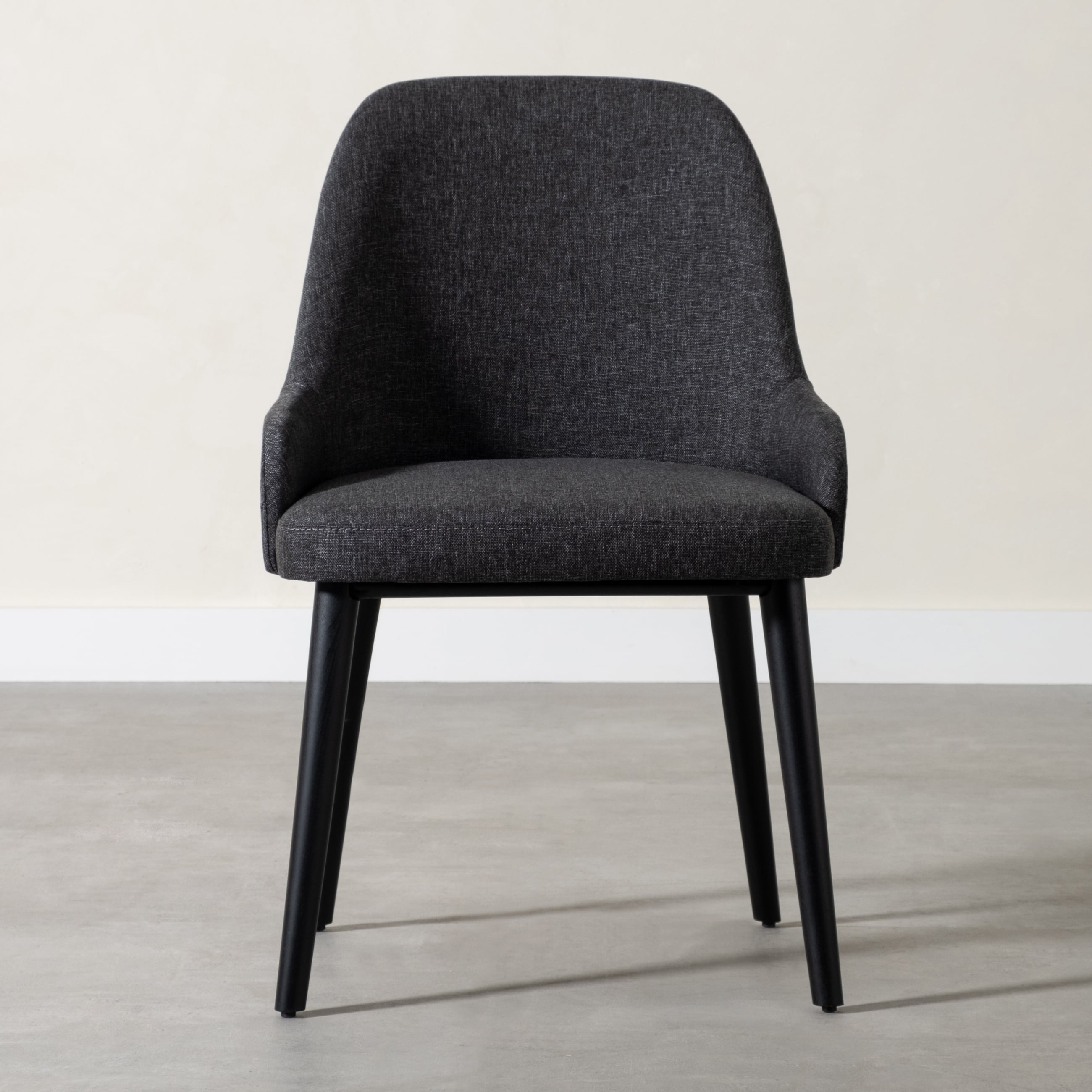 BROADWAY MASİF AHŞAP SANDALYE SİYAH