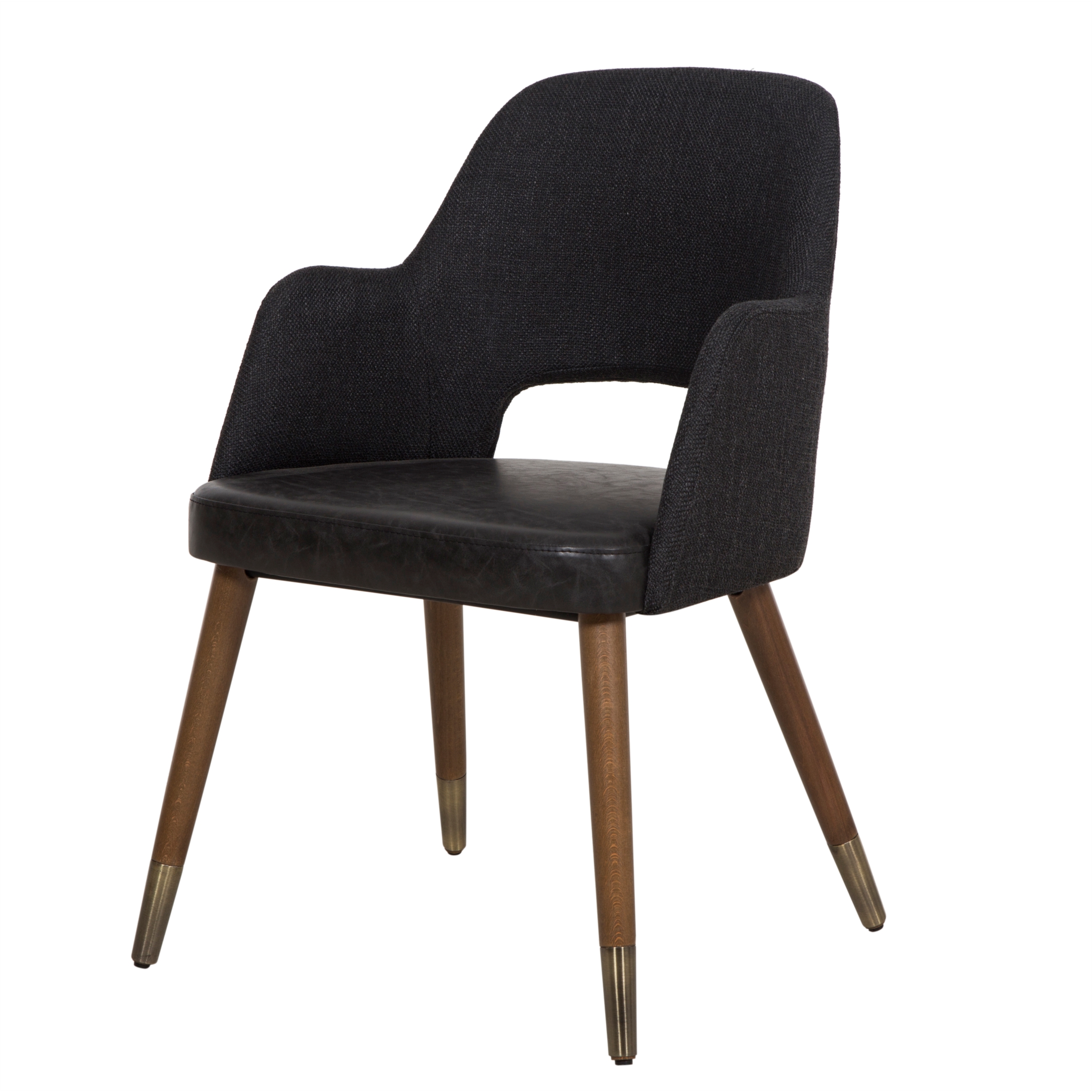 SPRING KUMAŞ SANDALYE KOYU GRİ