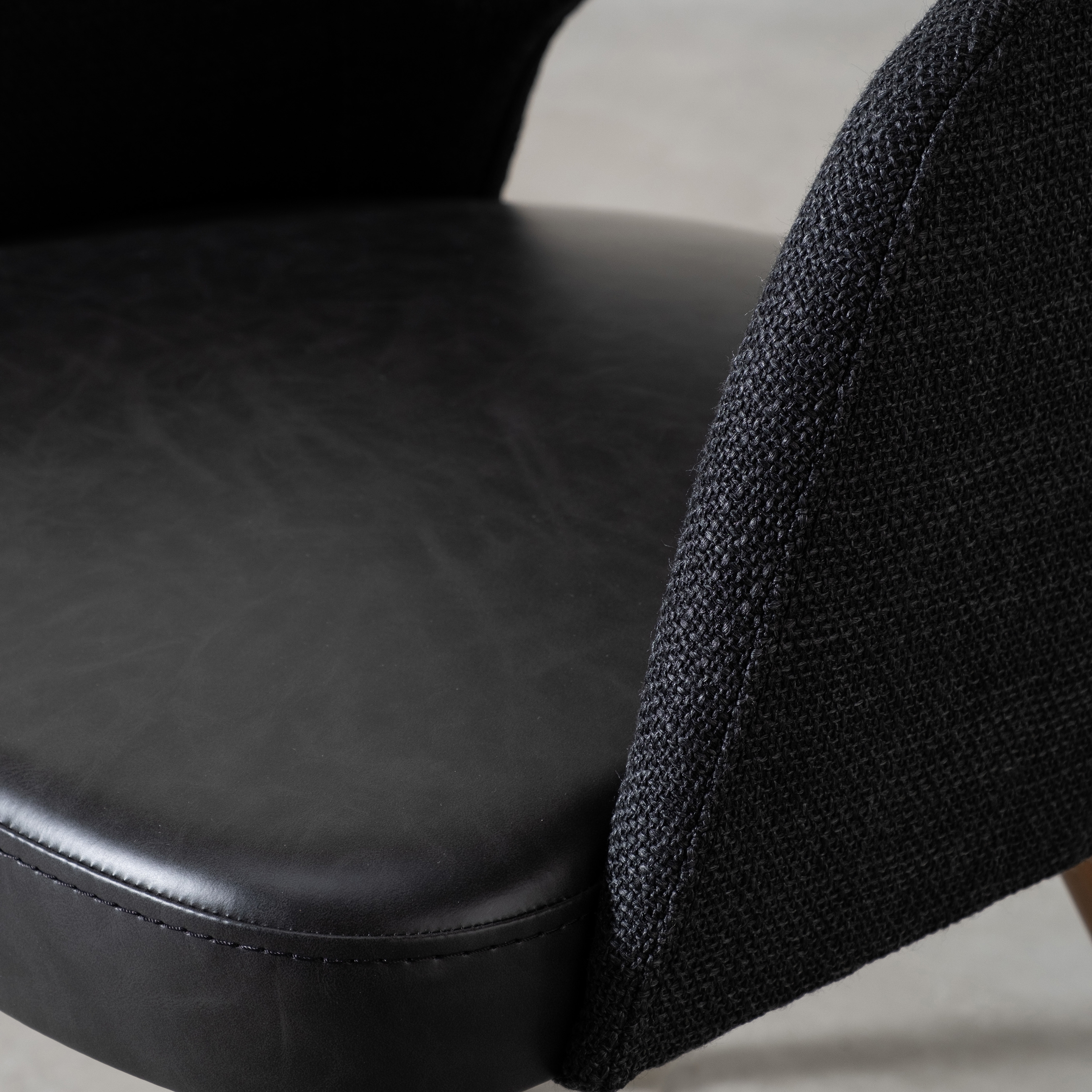 SPRING KUMAŞ SANDALYE KOYU GRİ