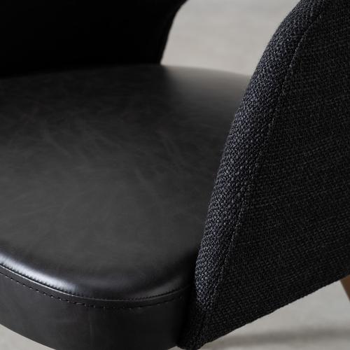  SPRING KUMAŞ SANDALYE KOYU GRİ