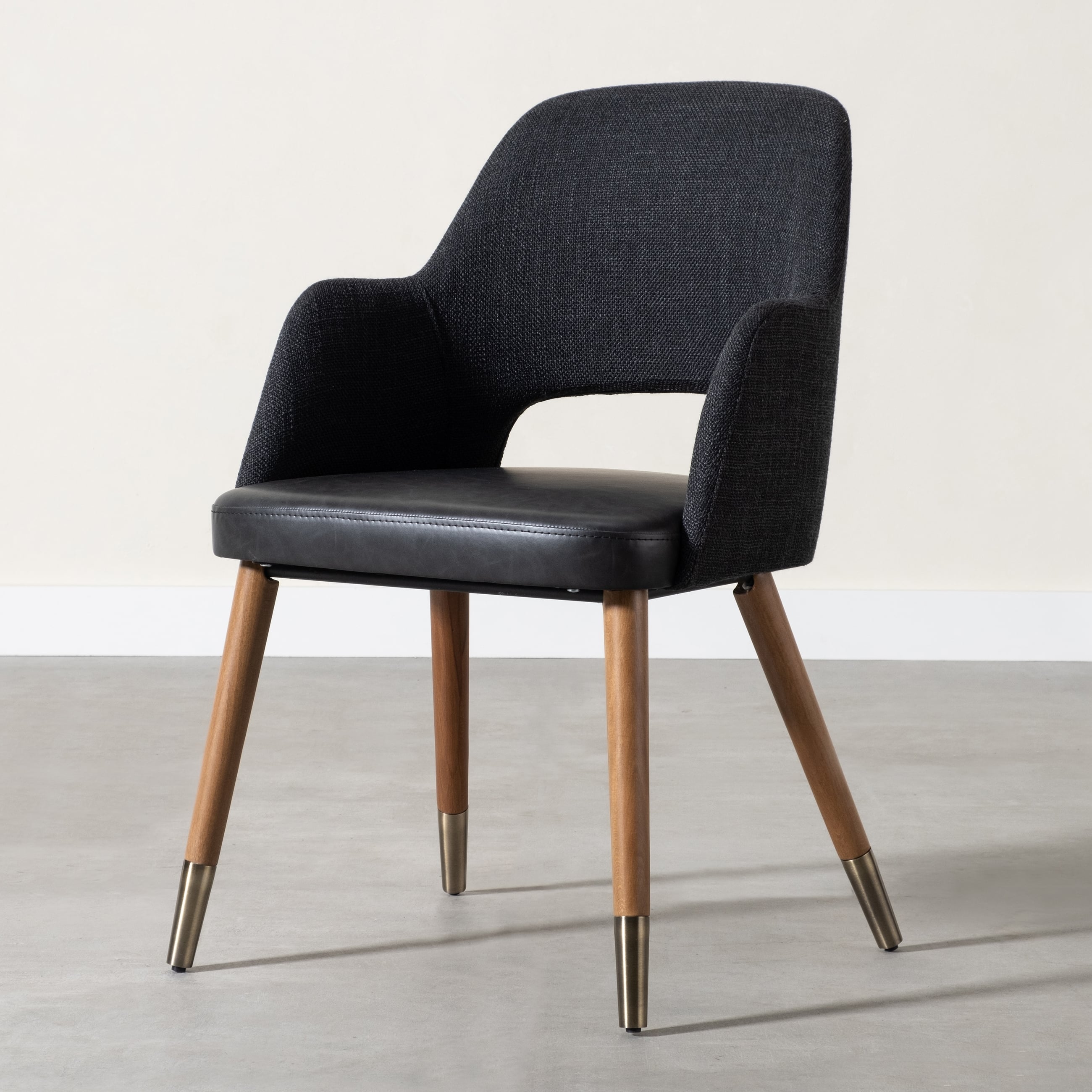 SPRING KUMAŞ SANDALYE KOYU GRİ