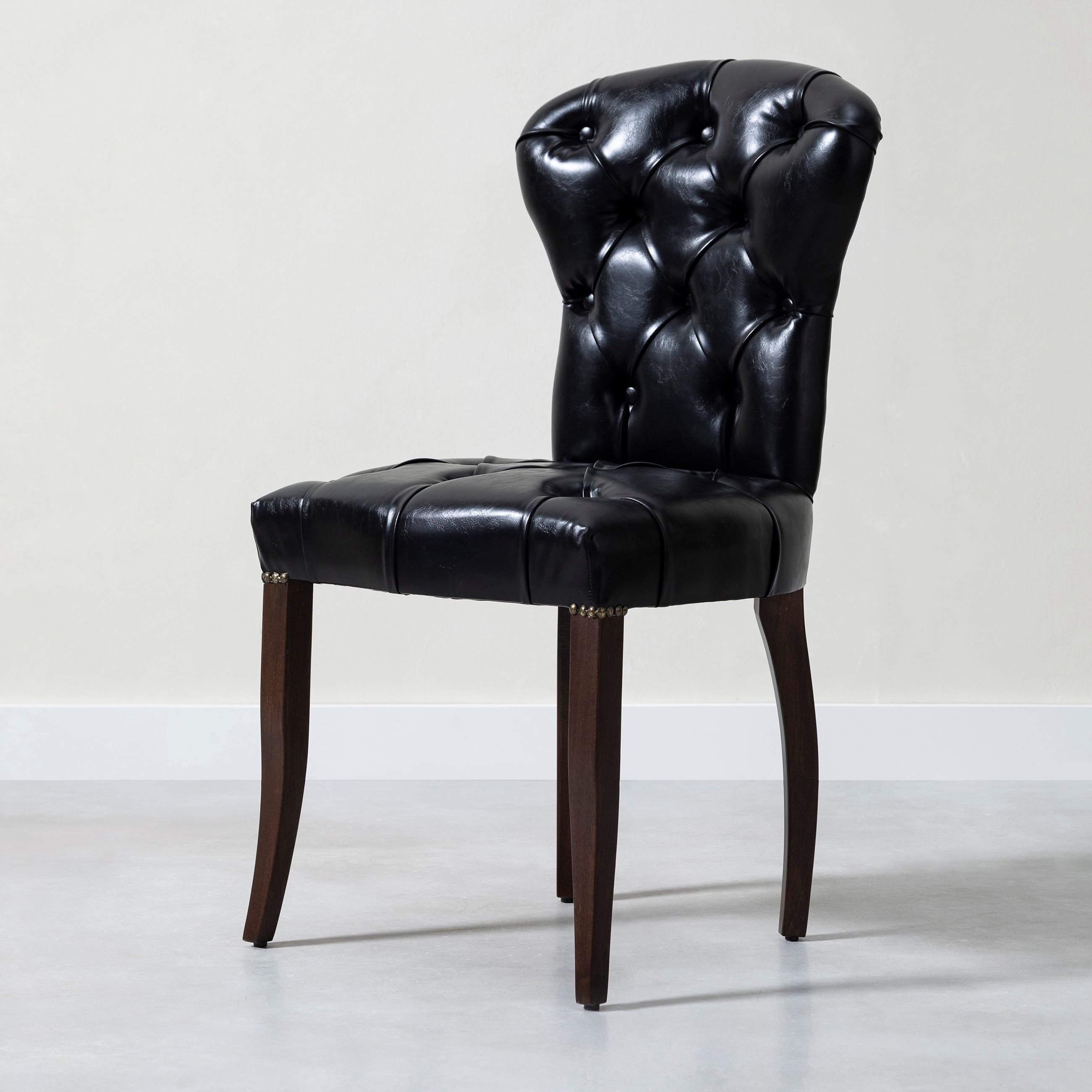 CHESS KAPİTONELİ  SANDALYE SİYAH