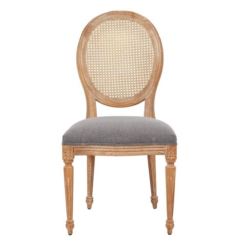  DARLINGTON MASİF AHŞAP HAZERAN SANDALYE GRİ