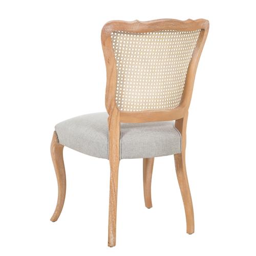  LORENZO MASİF AHŞAP HAZERAN SANDALYE GRİ