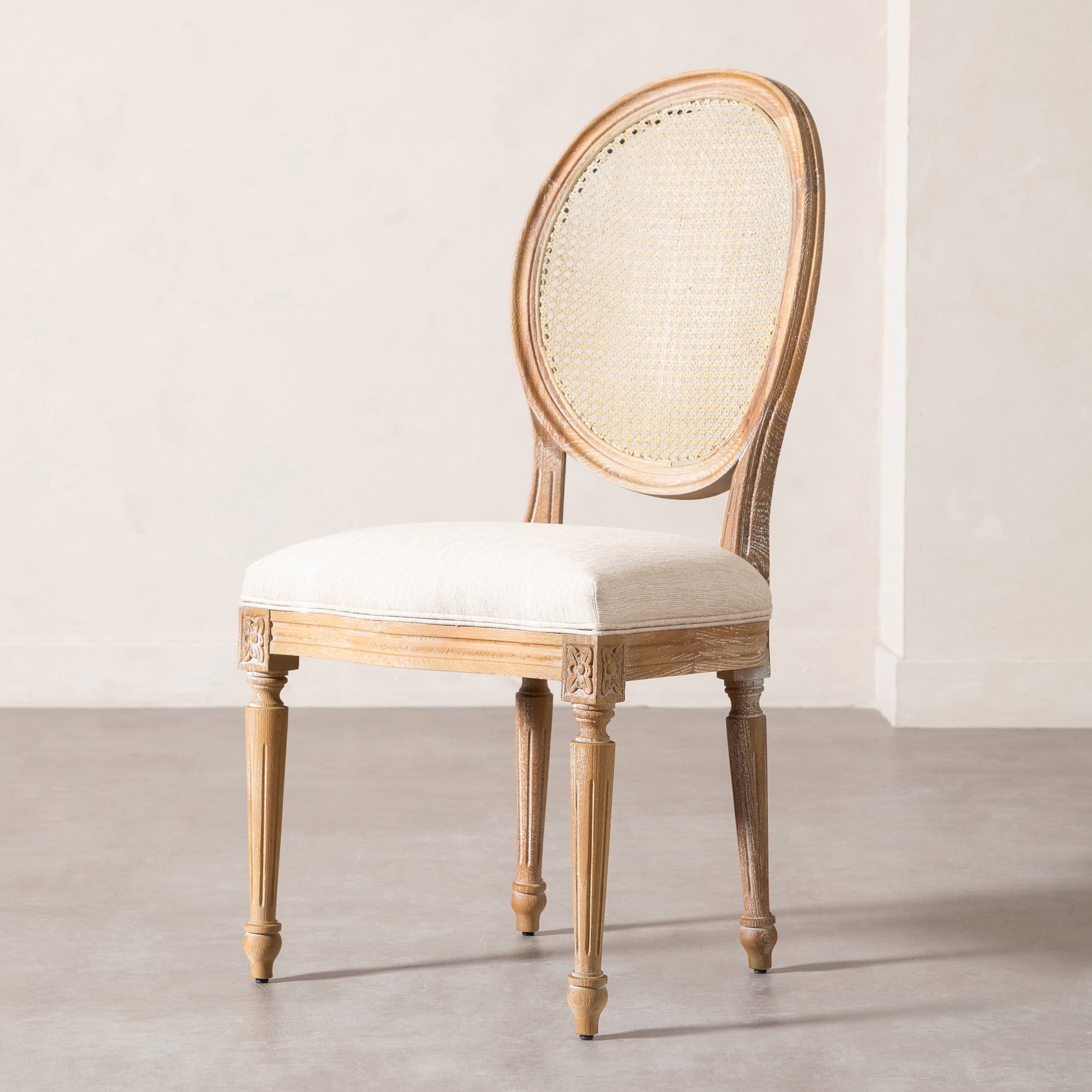 DARLINGTON MASİF AHŞAP HAZERAN SANDALYE NATUREL