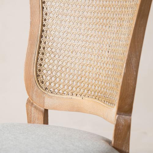  LORENZO MASİF AHŞAP HAZERAN SANDALYE BEJ