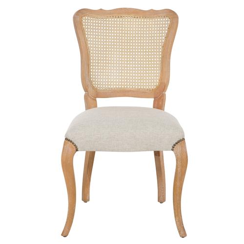 LORENZO MASİF AHŞAP HAZERAN SANDALYE BEJ