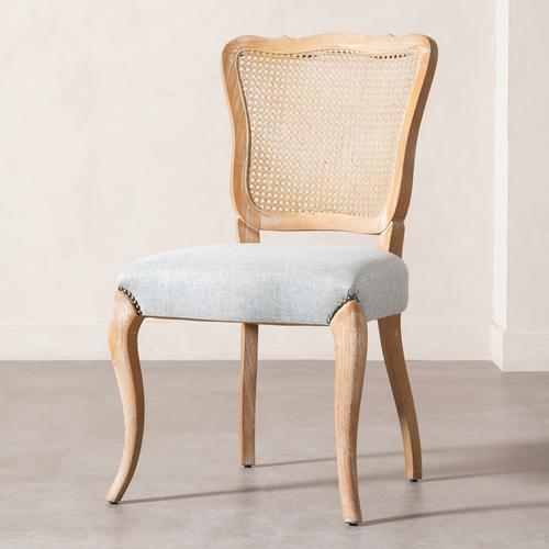 LORENZO MASİF AHŞAP HAZERAN SANDALYE BEJ