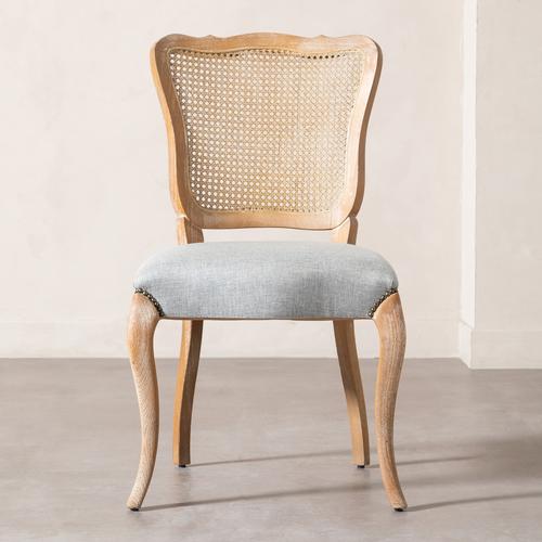  LORENZO MASİF AHŞAP HAZERAN SANDALYE BEJ