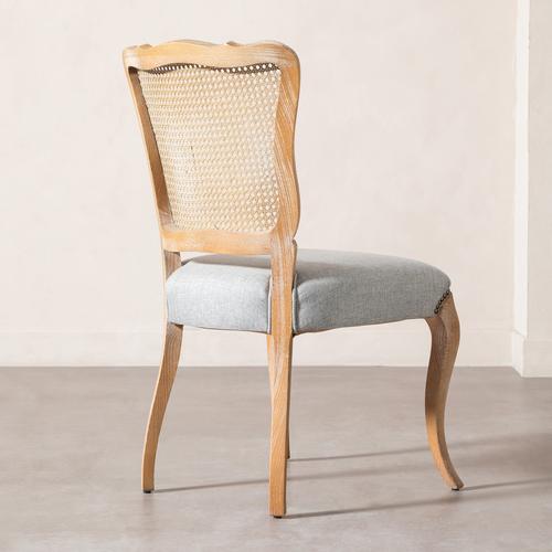  LORENZO MASİF AHŞAP HAZERAN SANDALYE BEJ