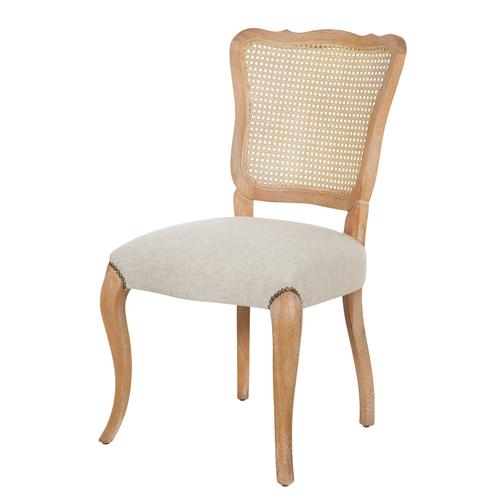 LORENZO MASİF AHŞAP HAZERAN SANDALYE BEJ