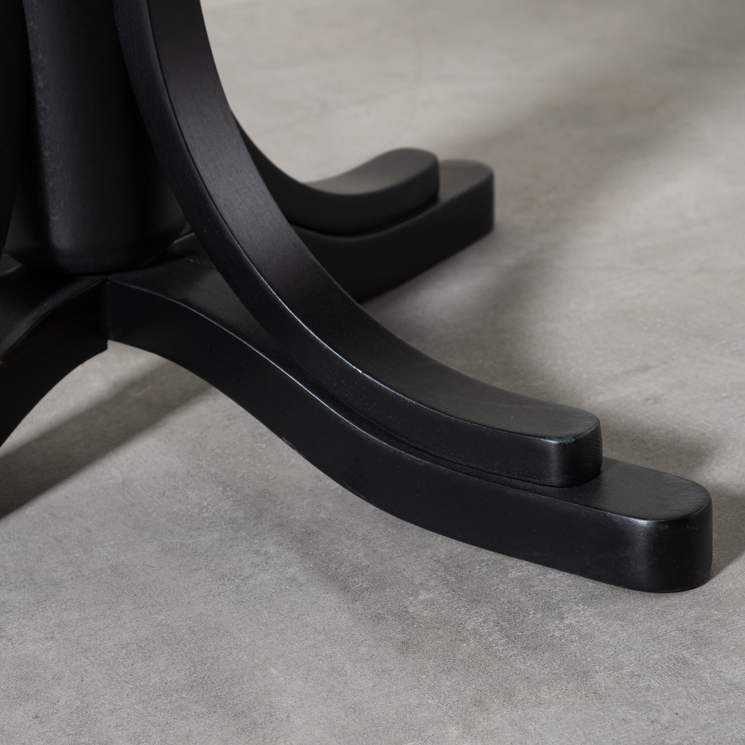 ORION MASİF AHŞAP ÇALIŞMA SANDALYESİ SİYAH