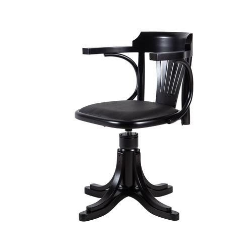  ORION MASİF AHŞAP ÇALIŞMA SANDALYESİ SİYAH