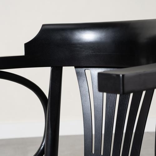  ORION MASİF AHŞAP ÇALIŞMA SANDALYESİ SİYAH