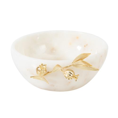  NAR DEKORATİF KASE MERMER 20 CM