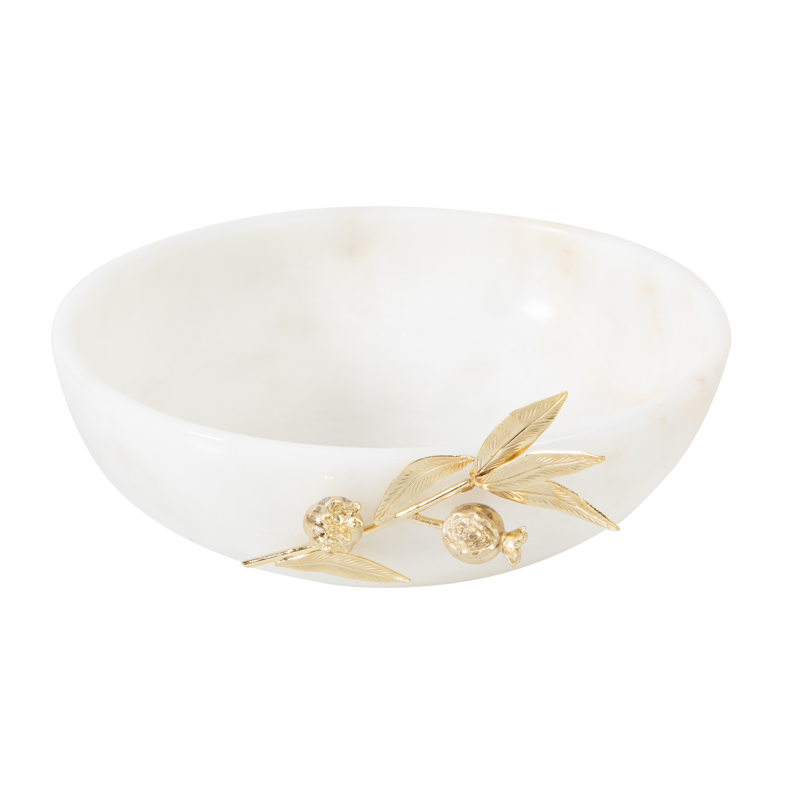 NAR DEKORATİF KASE MERMER 25 CM