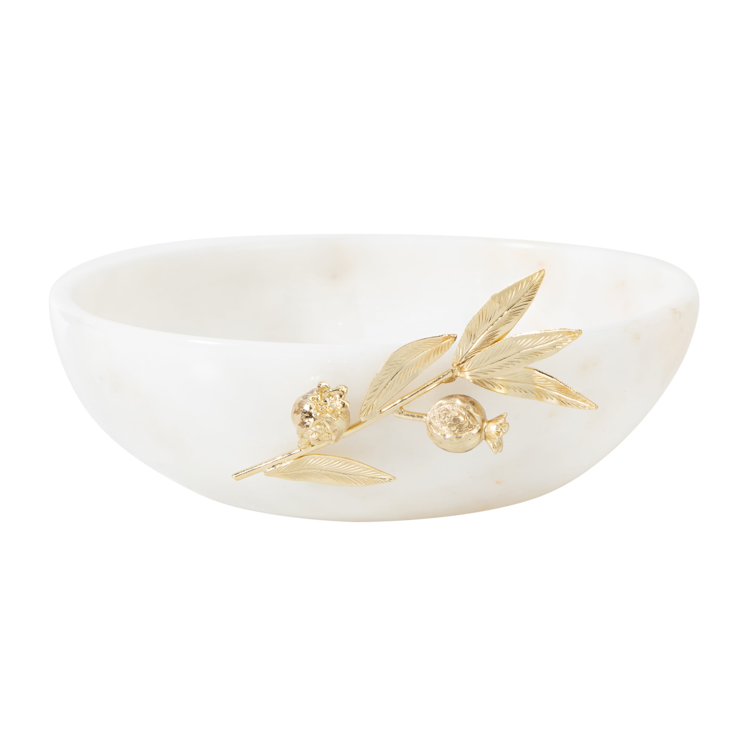 NAR DEKORATİF KASE MERMER 25 CM