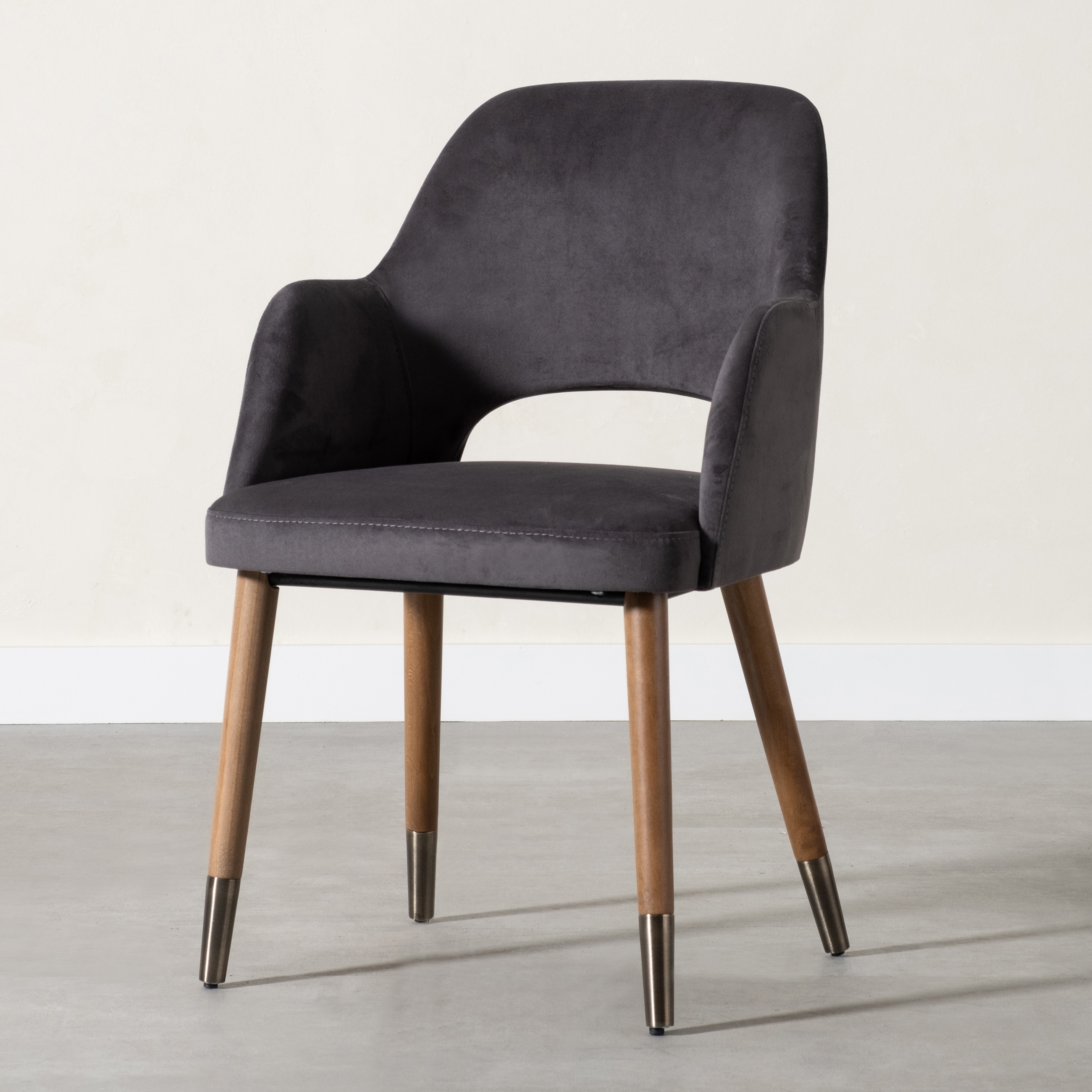 SPRING KUMAŞ SANDALYE GRİ