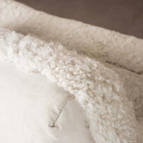  NOBU İKİLİ KÜRKLÜ BERJER BEYAZ