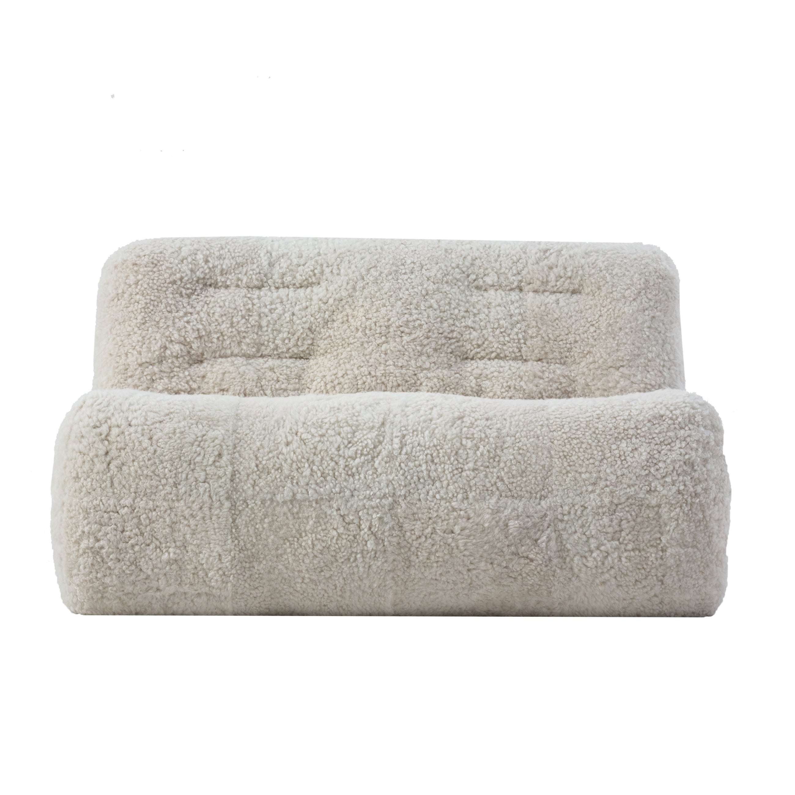 NOBU İKİLİ KÜRKLÜ BERJER BEYAZ