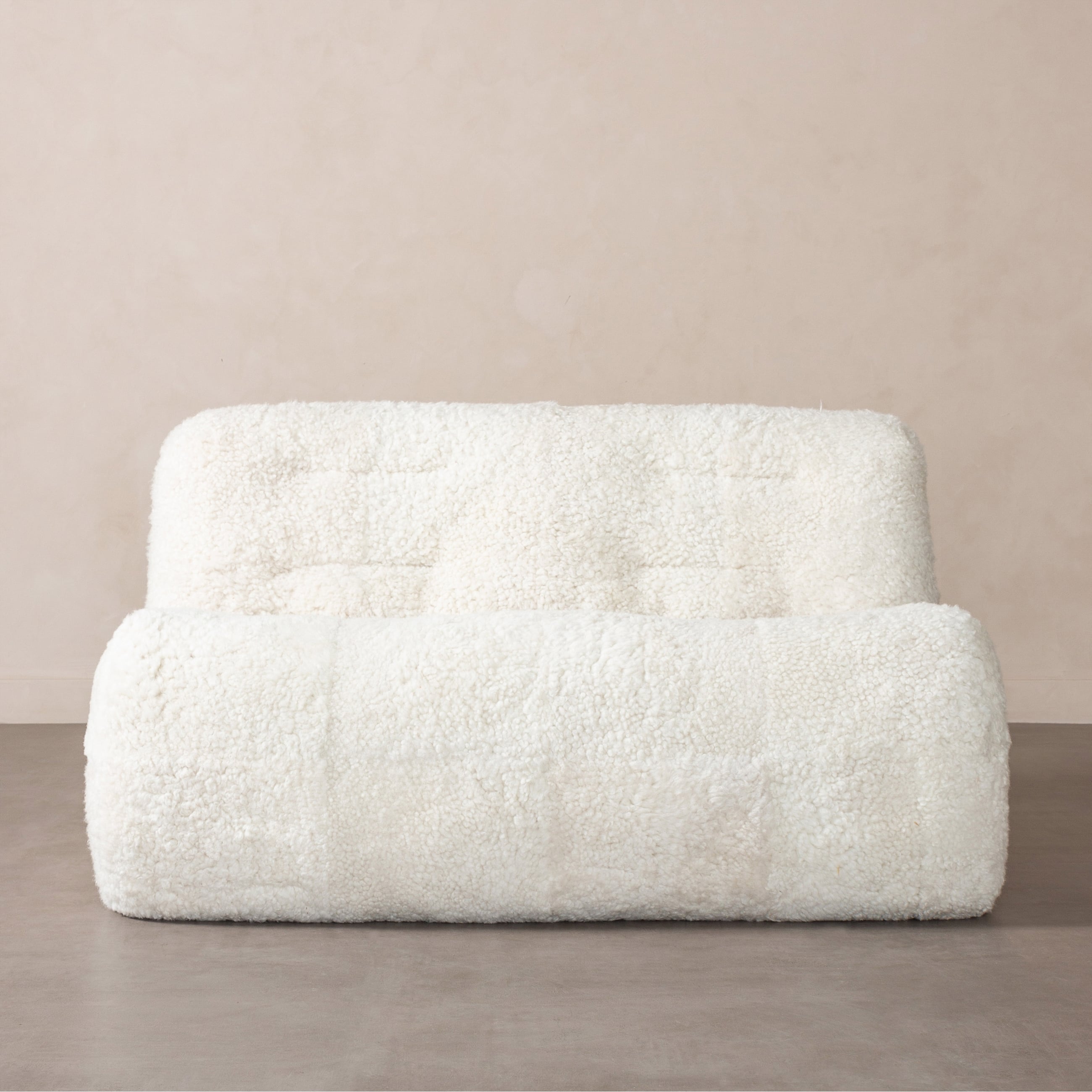 NOBU İKİLİ KÜRKLÜ BERJER BEYAZ