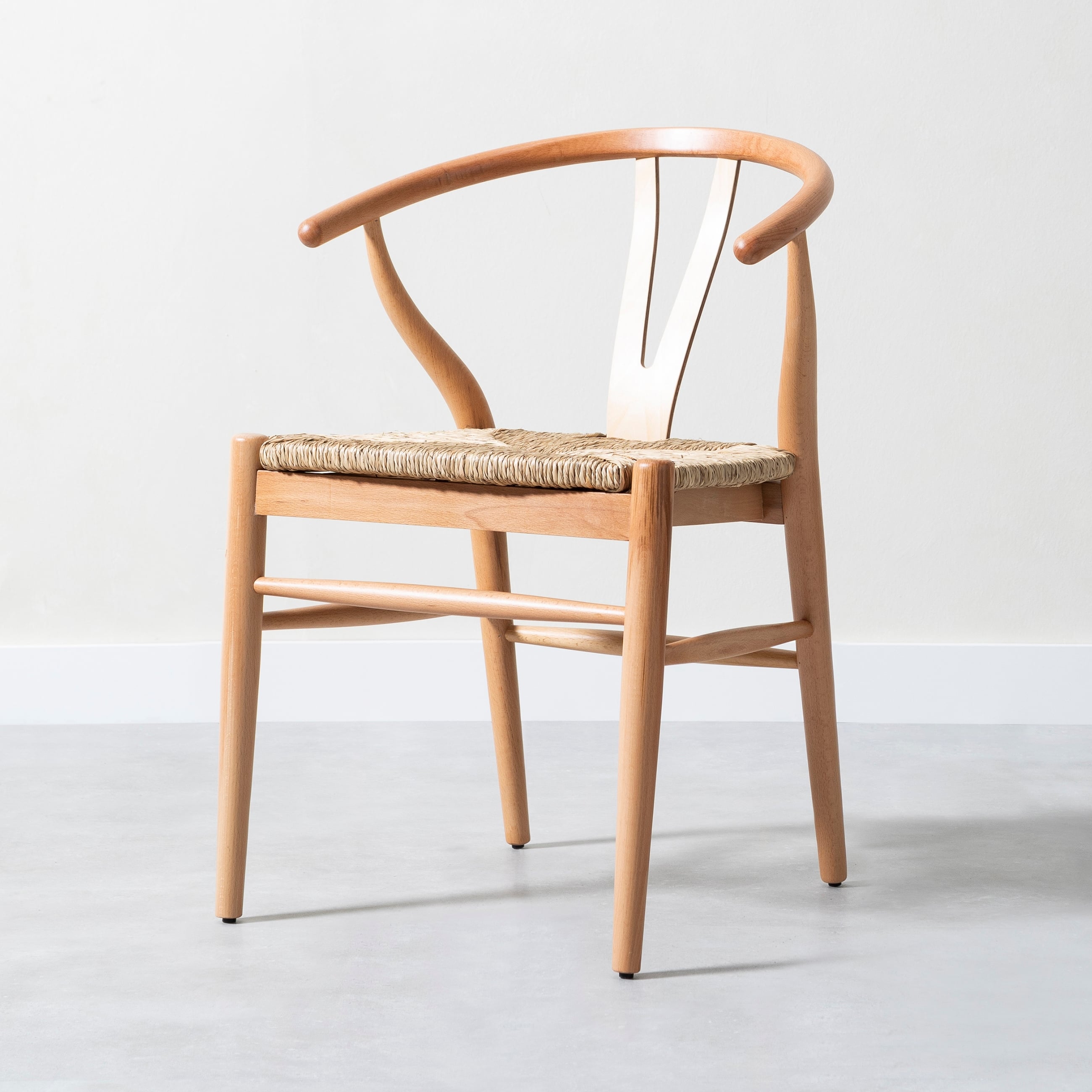 DANISH MASİF AHŞAP SANDALYE NATUREL