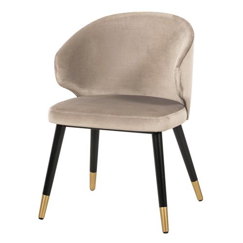  ROSS MASİF AHŞAP KUMAŞ SANDALYE BEJ