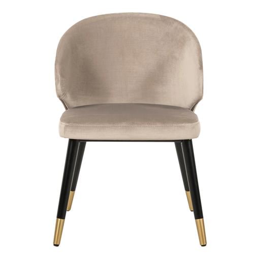  ROSS MASİF AHŞAP KUMAŞ SANDALYE BEJ