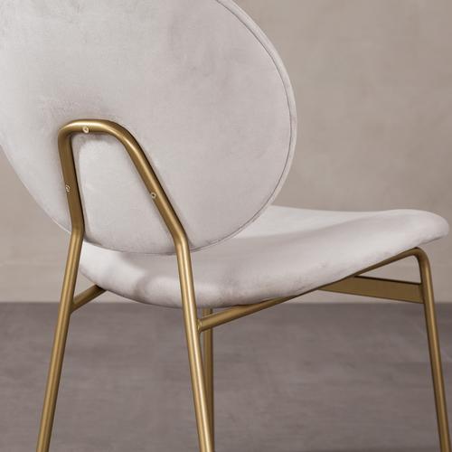  TIMI SANDALYE  AÇIK GRİ