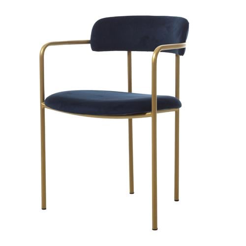  BRONX KOLÇAKLI SANDALYE KOBALT MAVİ