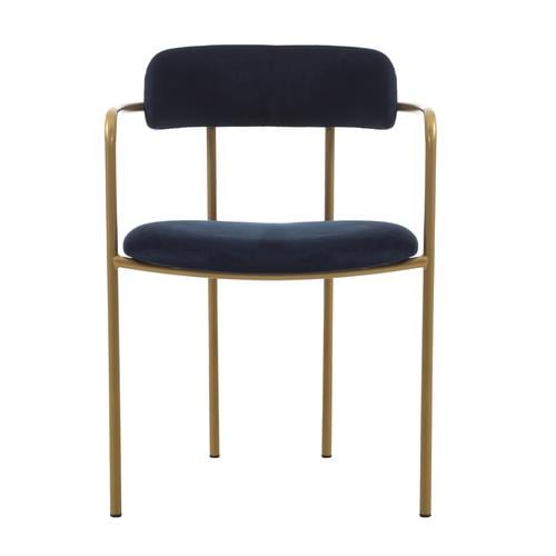  BRONX KOLÇAKLI SANDALYE KOBALT MAVİ