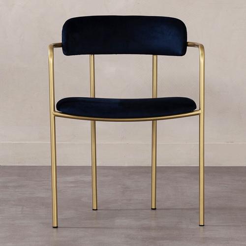  BRONX KOLÇAKLI SANDALYE KOBALT MAVİ