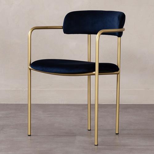  BRONX KOLÇAKLI SANDALYE KOBALT MAVİ