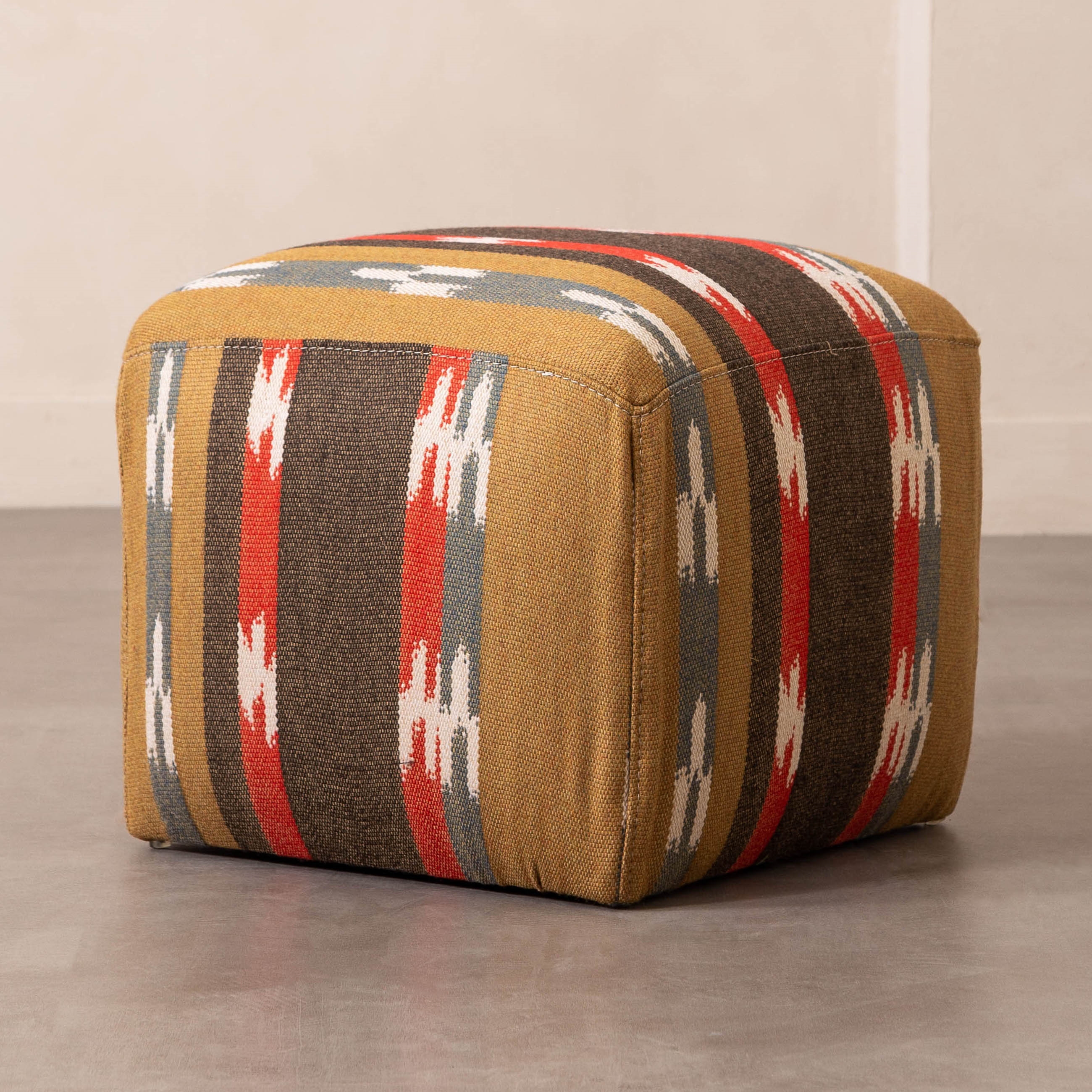 WESTERN PUF LACİVERT ÇİZGİLİ