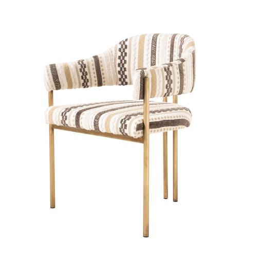 PAROS SANDALYE BEJ DESENLİ