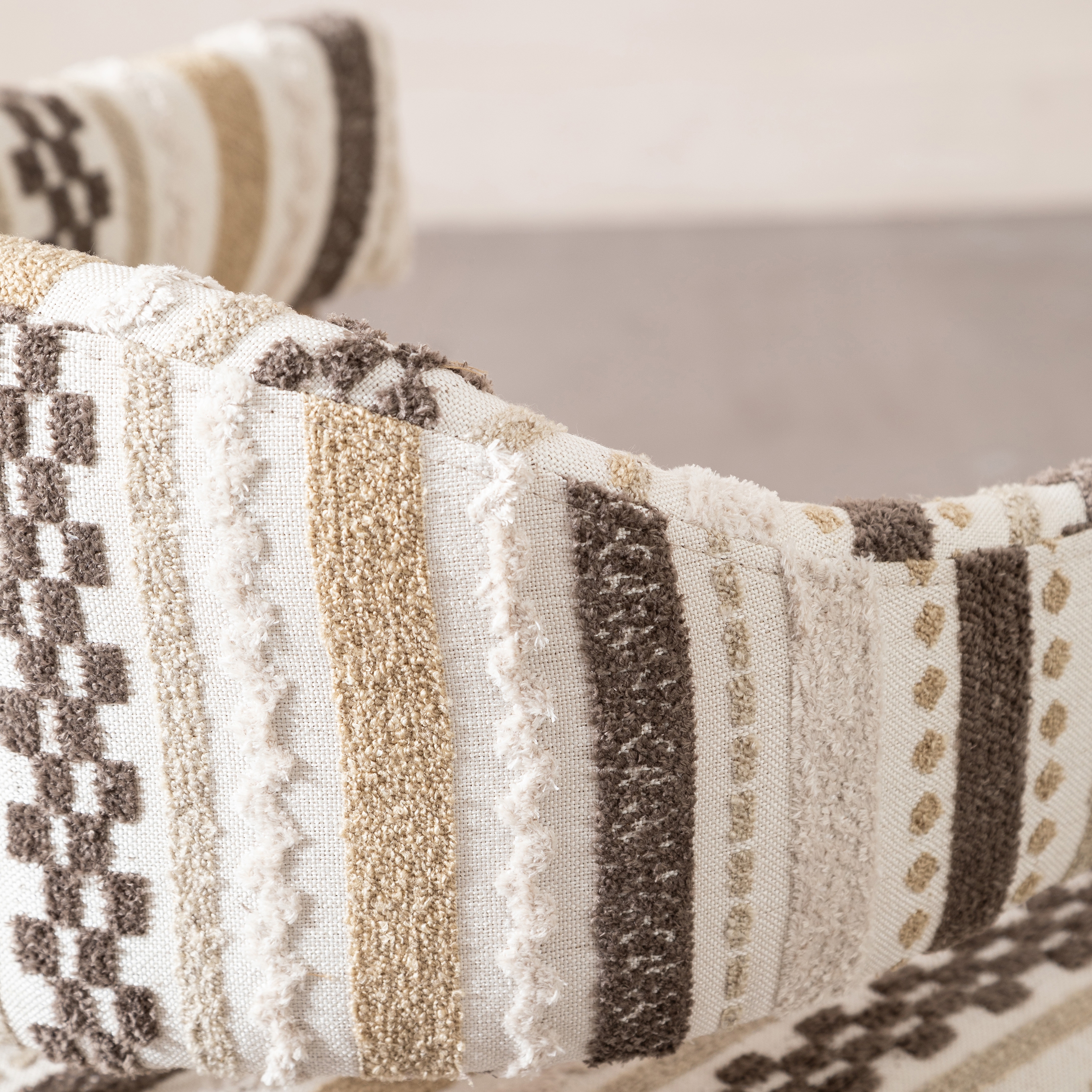 PAROS SANDALYE BEJ DESENLİ