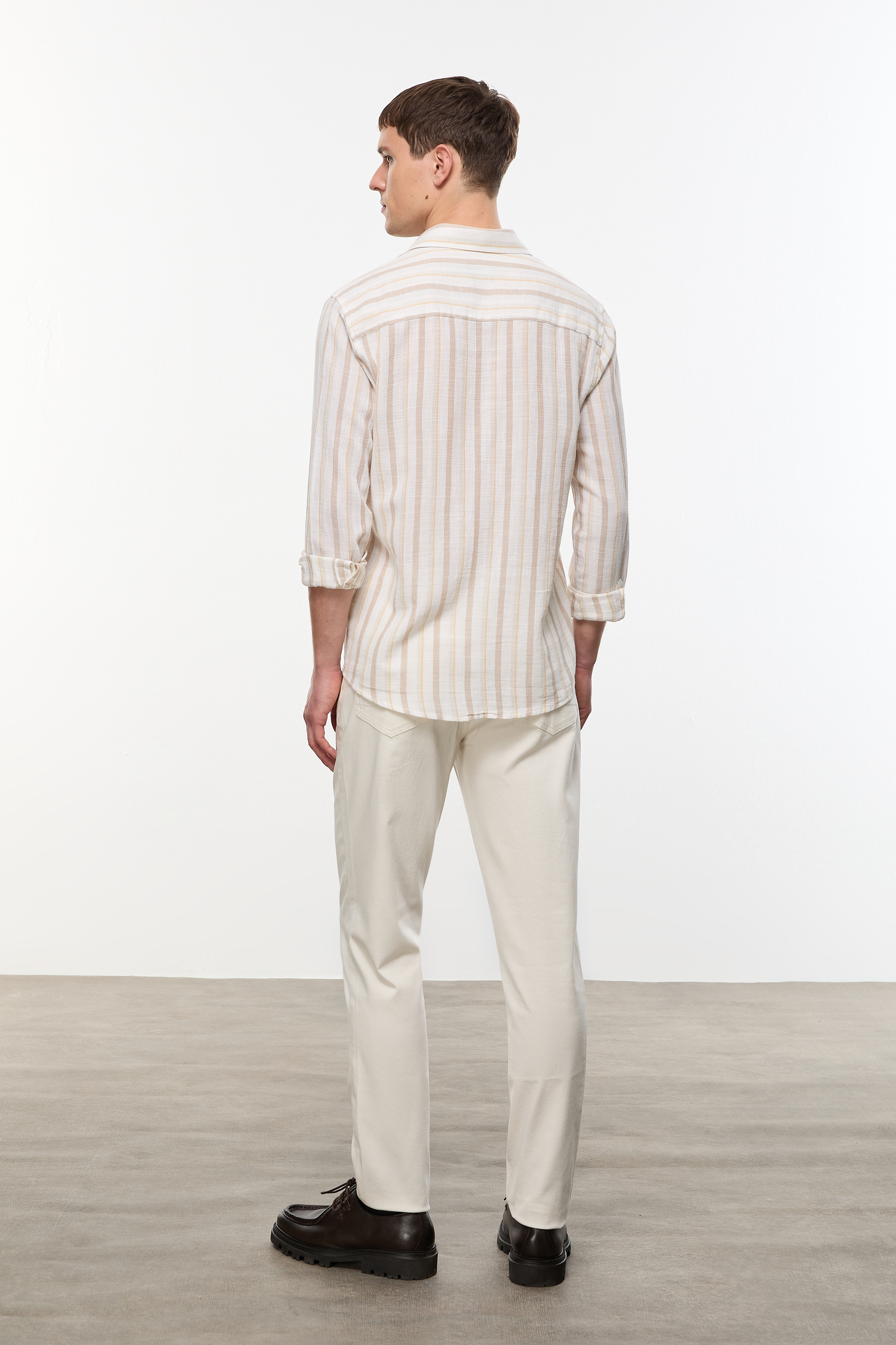 ÇİZGİLİ REGULAR FIT GÖMLEK