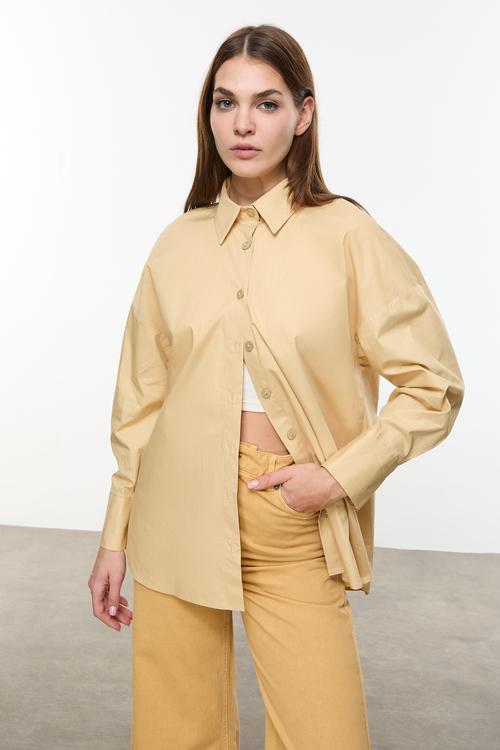  OVERSIZE POPLİN GÖMLEK