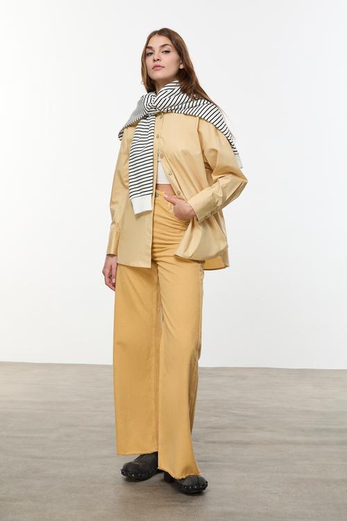  OVERSIZE POPLİN GÖMLEK