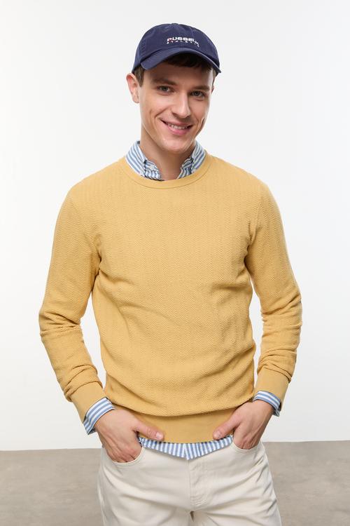  BİSİKLET YAKA TRİKO KAZAK