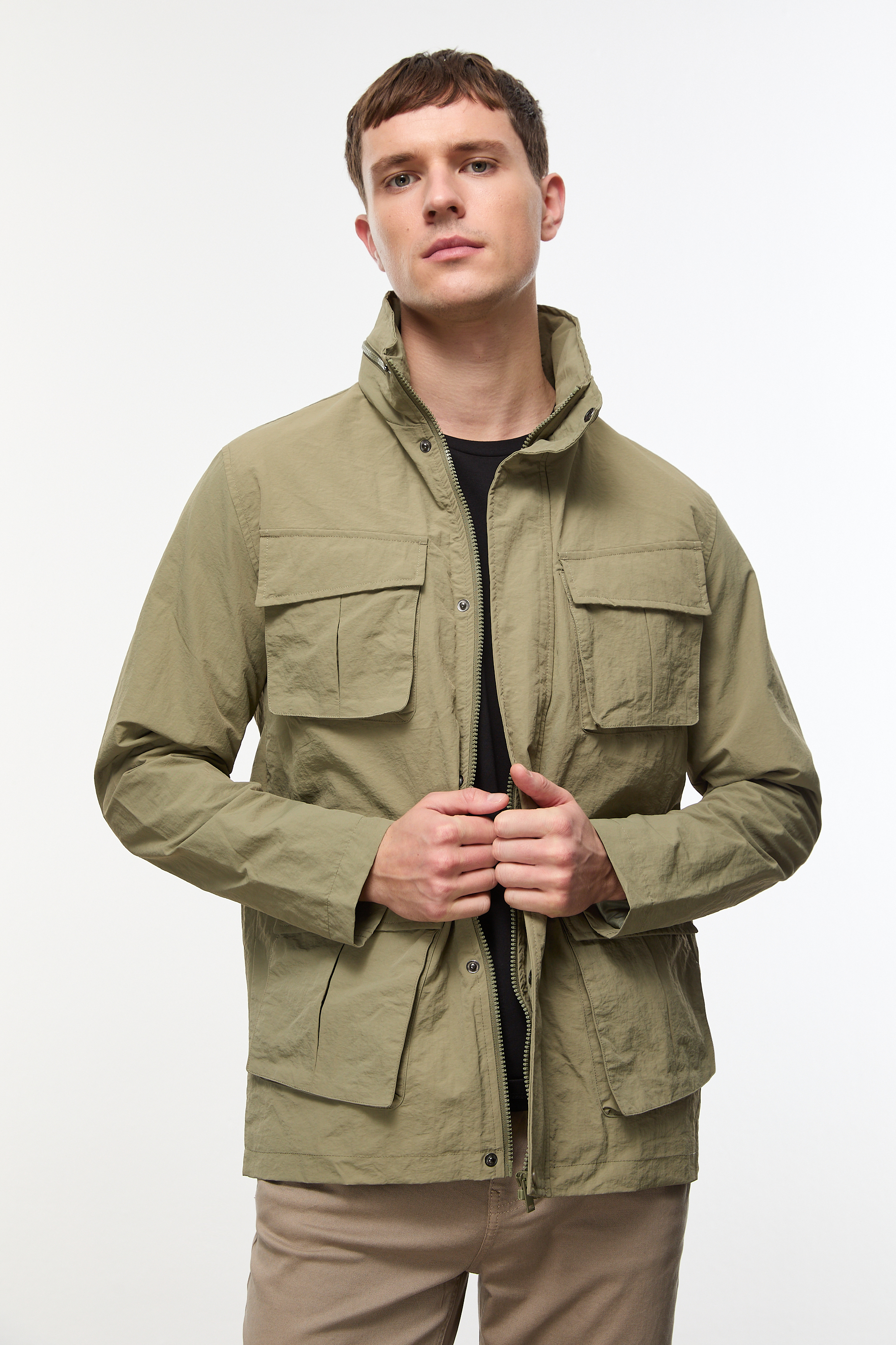 GİZLİ KAPÜŞONLU MONT CEKET