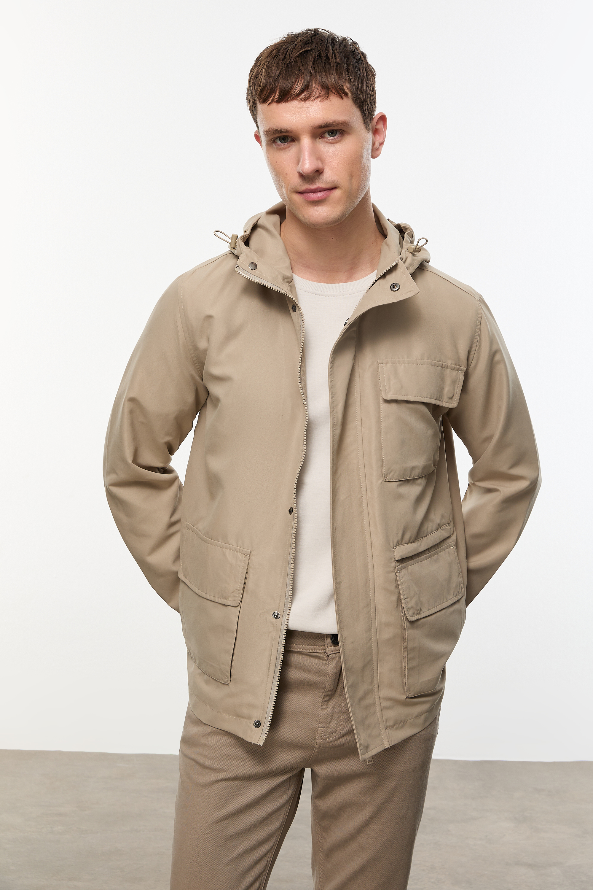 KAPÜŞONLU MONT CEKET