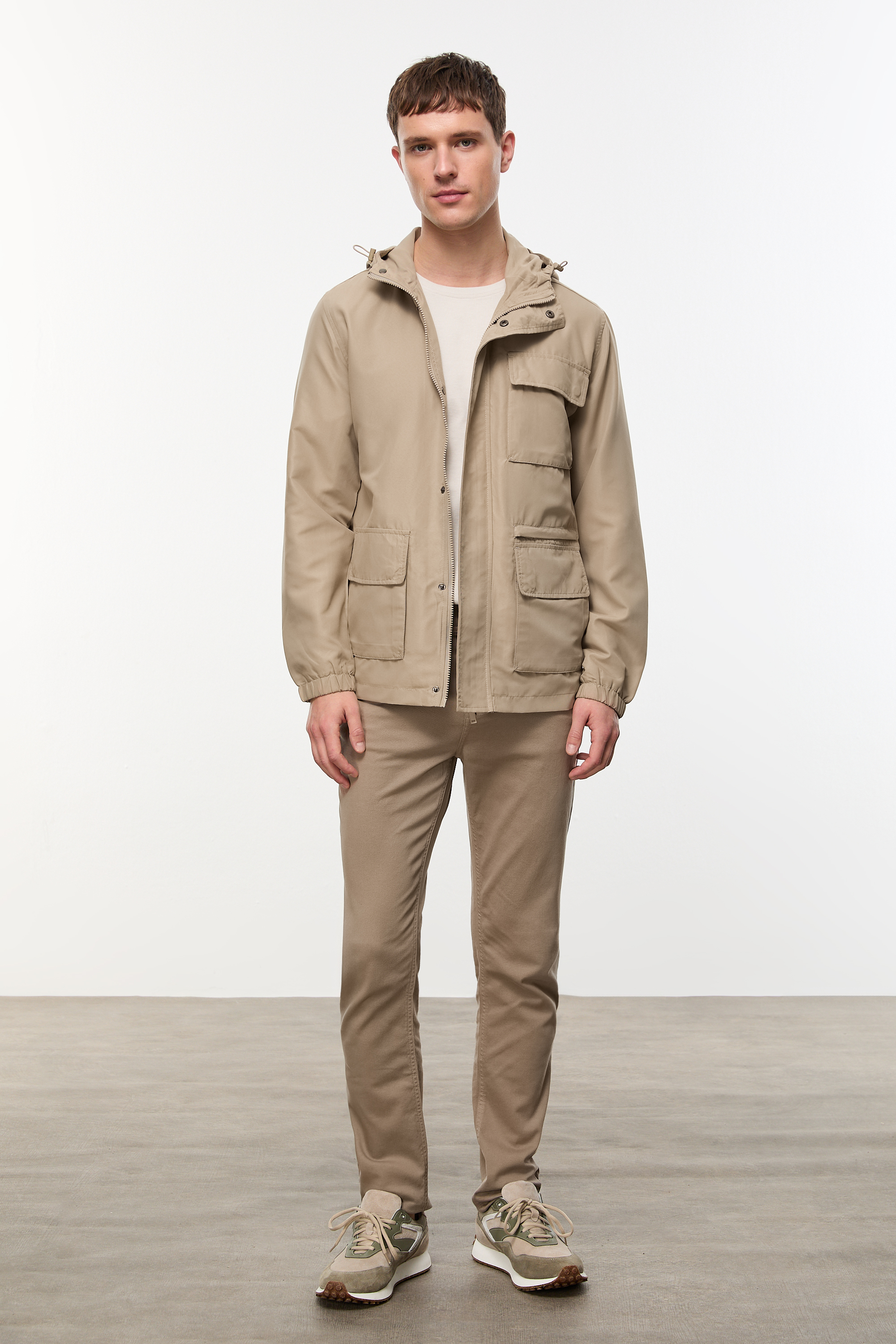 KAPÜŞONLU MONT CEKET