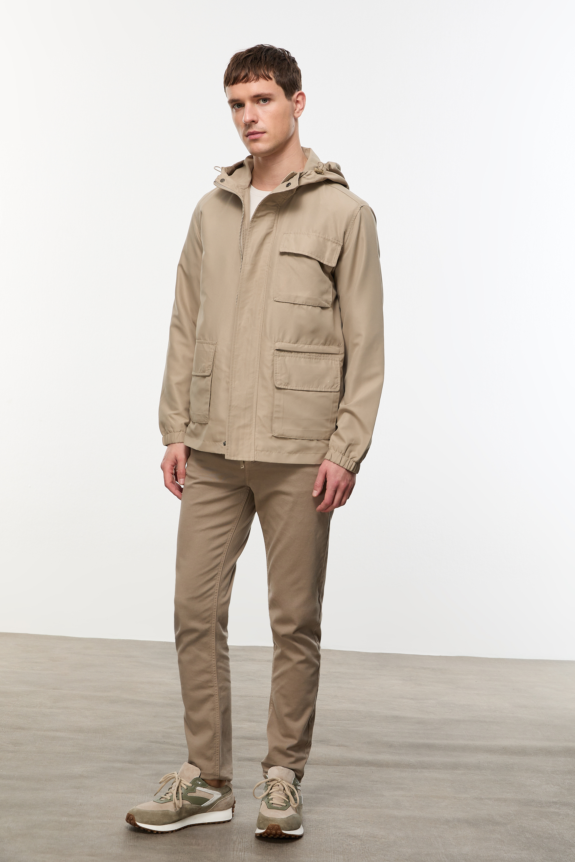 KAPÜŞONLU MONT CEKET