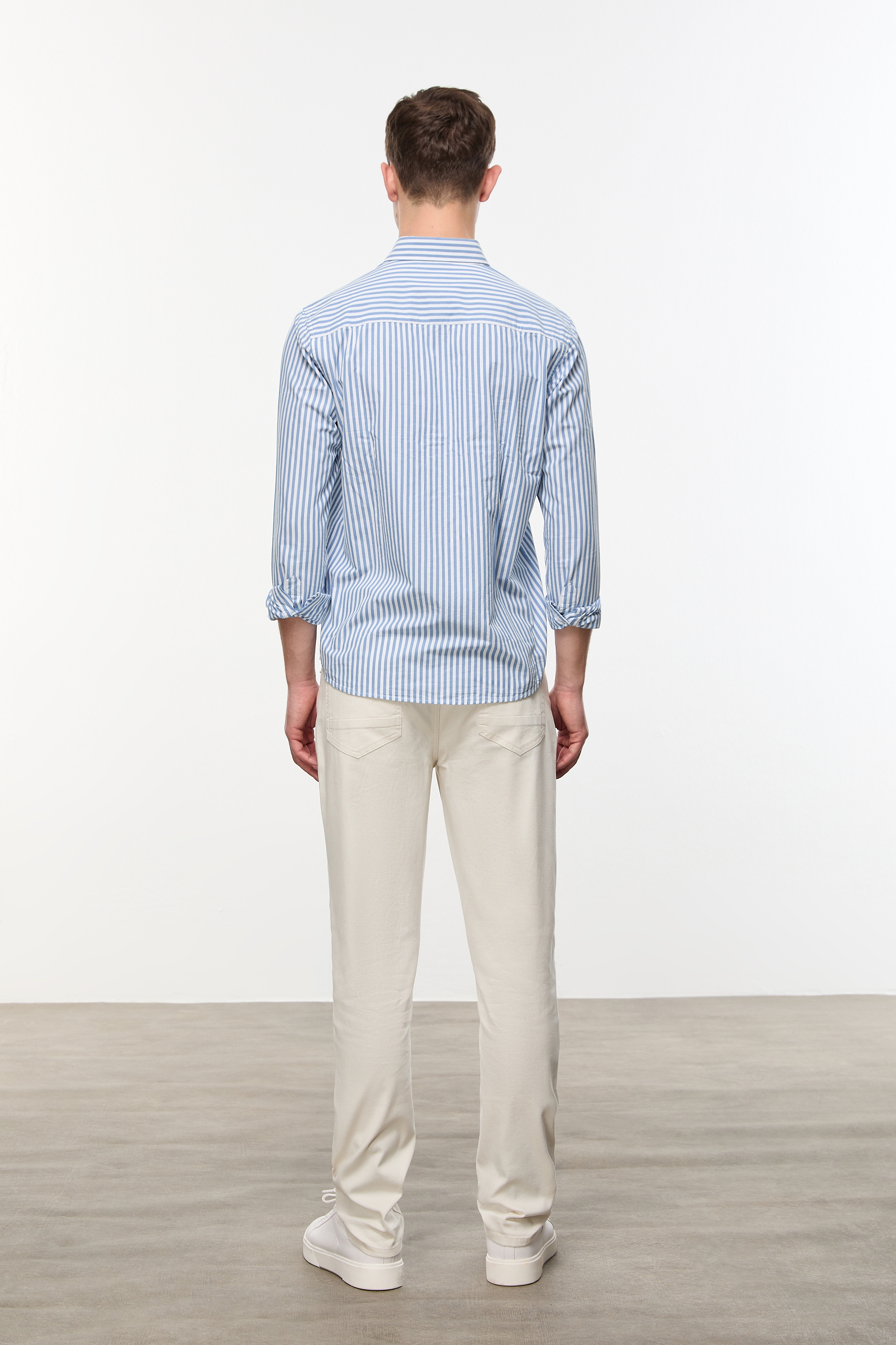 ÇİZGİLİ REGULAR FIT GÖMLEK