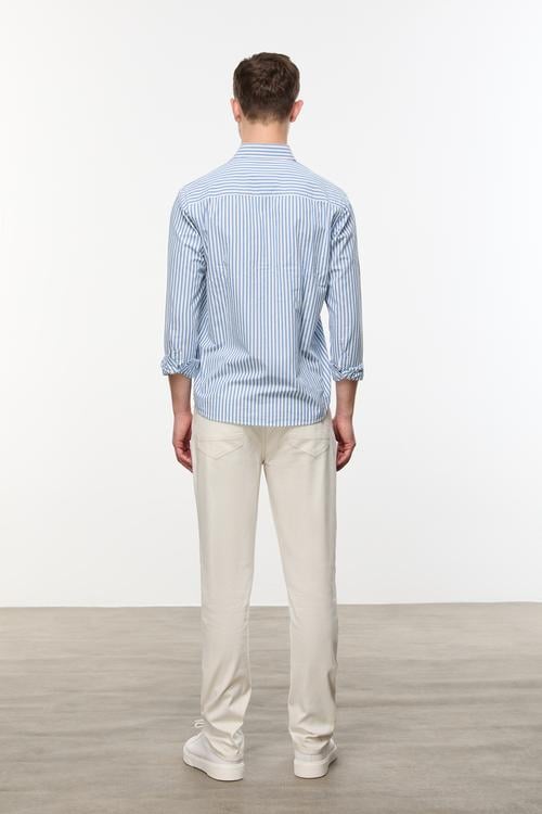  ÇİZGİLİ REGULAR FIT GÖMLEK