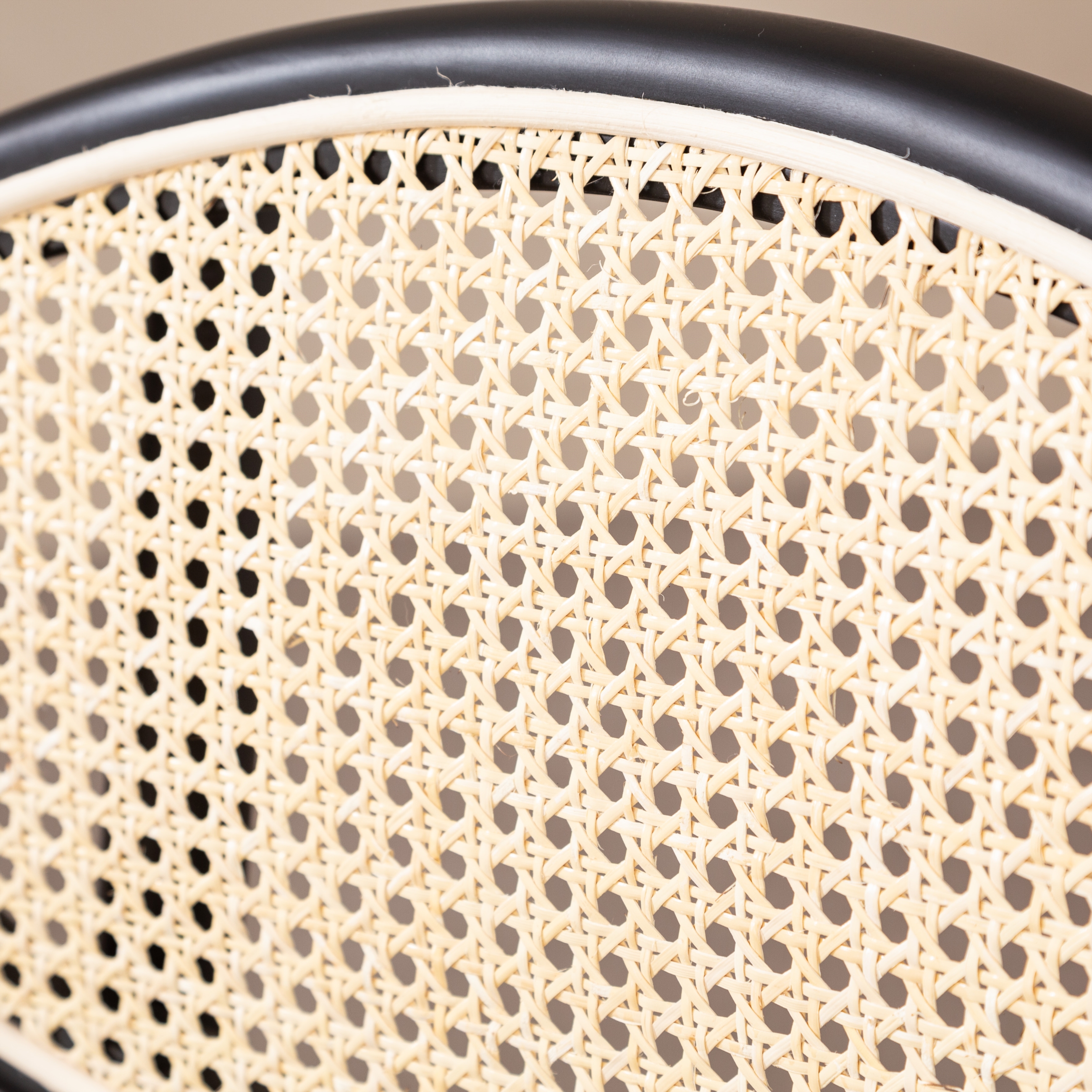 ASHER MASİF AHŞAP HAZERAN SANDALYE SİYAH